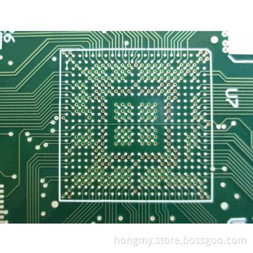 Amplifier Double-layered PCB with Immersion Gold Finish and 1.6mm Thickness, UL, RoHS, SGS Marks